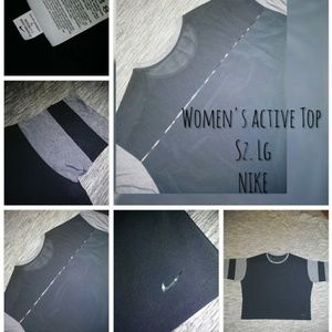 Nike cropped active top